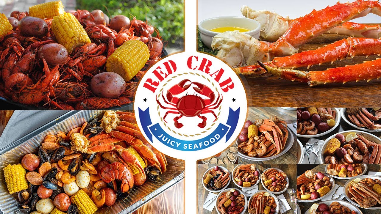 Cast Iron DLT Volume Priced Free Standing Red Crab Seafood Restaurant Decor