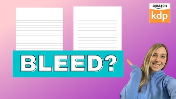 Bleed Vs. No Bleed Explanation | Amazon KDP