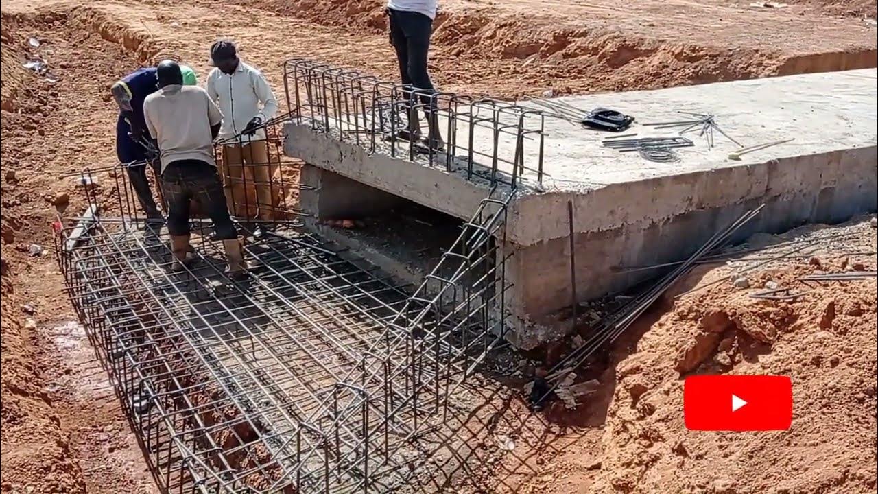 Box Culvert Apron & Toe Beam How to Construct Apron & Toe Beam YouTube