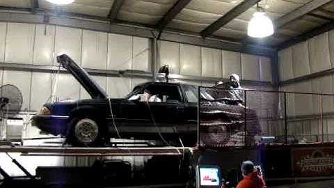 On 3 Performance 5.0 Single Turbo Kit On The Dyno