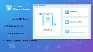 Joyoshare iPasscode Unlocker (iPhone Unlocker): Unlock iPhone/iPad Passcode, Remove Apple ID screenshot 1