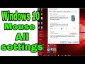 Windows 10 Mouse All Settings || Mouse Settings Windows 10 In Hindi || Mouse Settings In Laptop