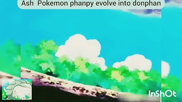 ash phanpy evolve into donphan