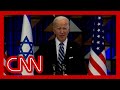 Breaking down what Biden said in Israel amid deadly Gaza hospital strike