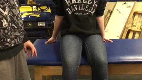 Manual Muscle Testing knee extension