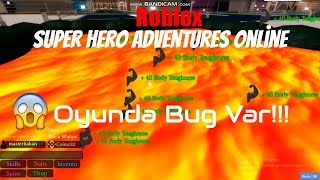 🔥Adam Pataklamaca!🔥 | Roblox Super Hero Adventures Online | Roblox Türkçe