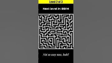 Maze Puzzle Challenge: Can You Solve All 3 Brain Games? 🔥🧠