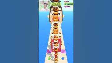 Sandwich Runner Game Level-868 #funnyvideo #iosgaming #shorts #games #funnyvideo #sandwichrunner