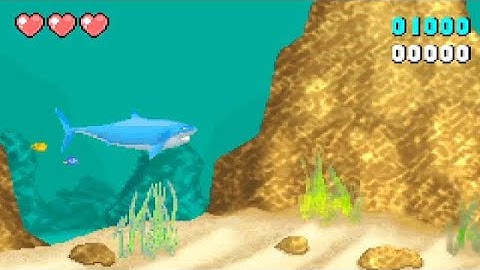 Finding Nemo: The Continuing Adventures (GBA) - Part 6/29 - Bloat Level 2 - "Shark Attack!"