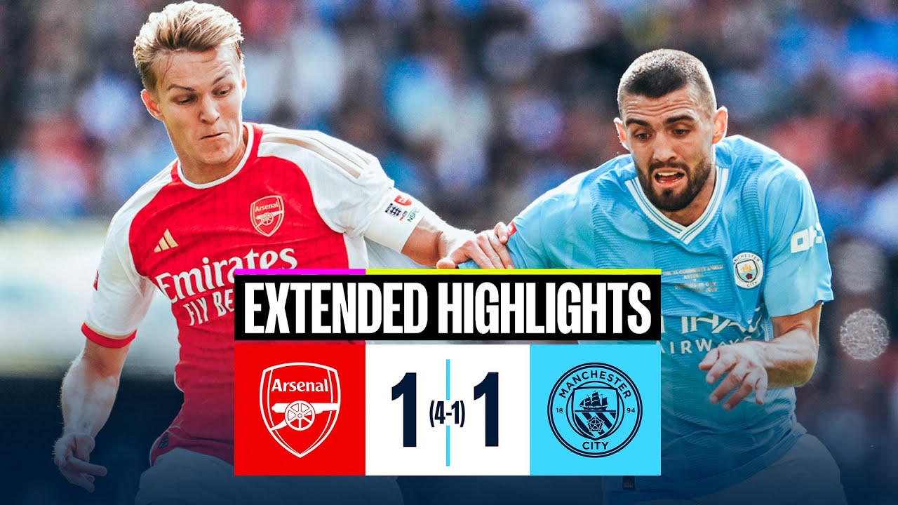 Arsenal beat Man City in penalty shootout to win Community Shield