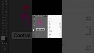 How To Get Control Bar In Adobeillustrator?