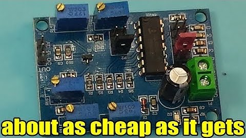 ICL8038 Waveform Generator from ICStation