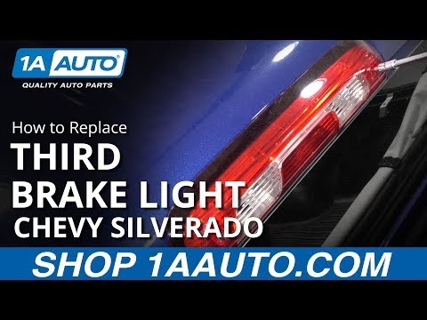 How to Replace Third Brake Light 14-19 Chevy Silverado