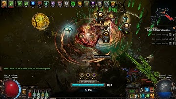 POE assassin COC poison cyclone : t13 map