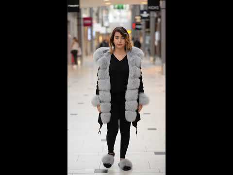 Winter Black Parka