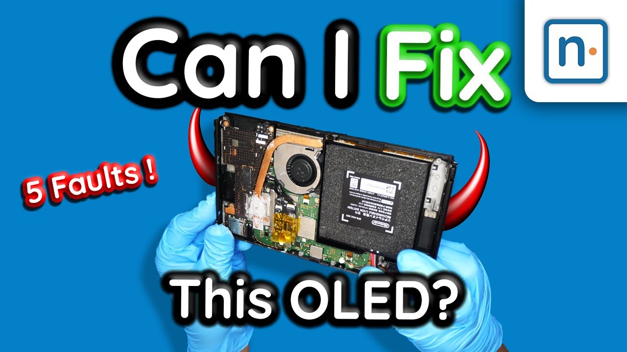 Trying to Fix a Switch OLED From Hell - YouTube