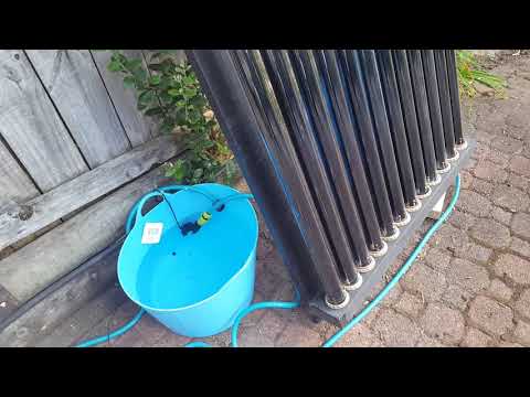 Video: Vakuumfångare för uppvärmning. DIY vakuum solfångare