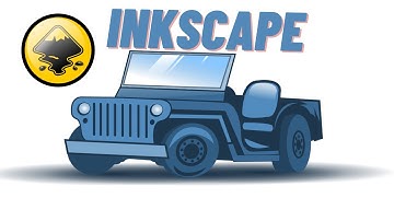 Vector design of Car using free vector graphics editor - Inkscape (Adobe Illustrator Alternative)