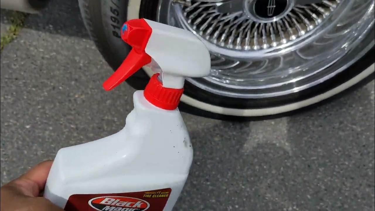 how to clean white wall Tires easy way. ;) YouTube