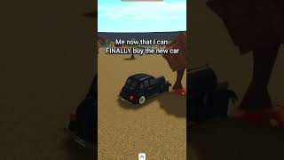 NEW Halloween Car In Bloxburg  #roblox #bloxburg