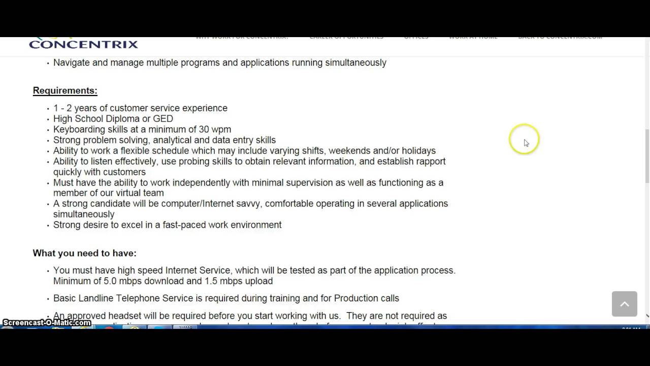 Work from Home with Concentrix YouTube