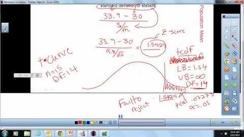 9.3.2 Significance Testing With Means (Part 2)