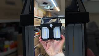 Solar Sensor Motion Sensor Wall Lamp Cl 228