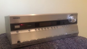 How to reset the Onkyo TX-SR605 AV Receiver
