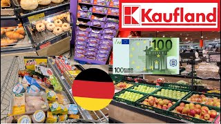 100€ Kaufland Grocery Shopping with my Boyfriend |Food Prices| Budget for a Couple in Germany
