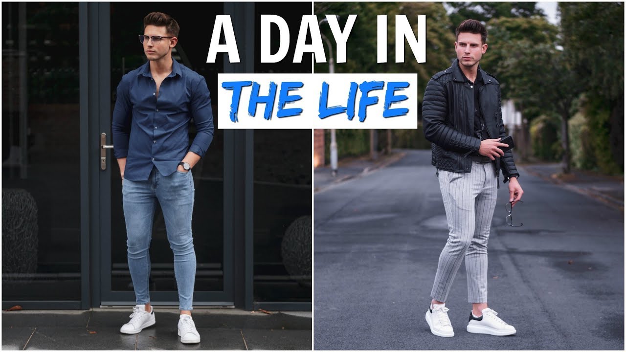 A Day In The Life Of A Men's Fashion Blogger - YouTube