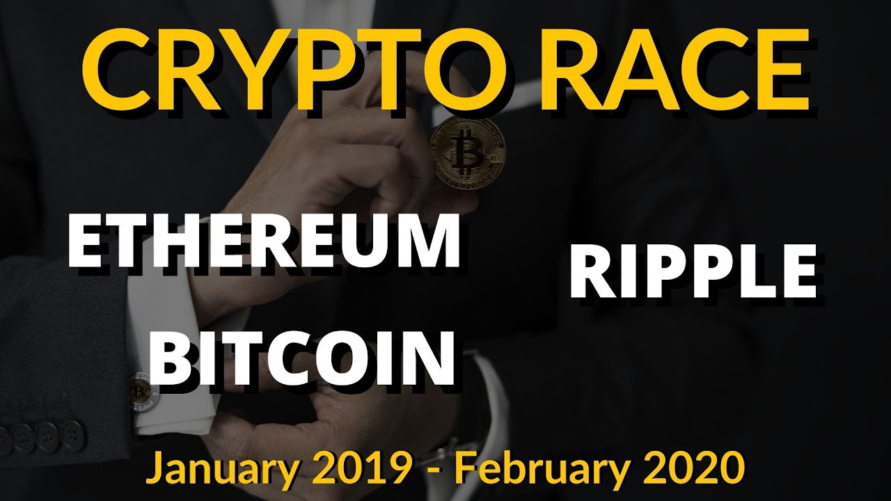 Ethereum vs Bitcoin vs Ripple - Cryptocurrency Race (2019 ...