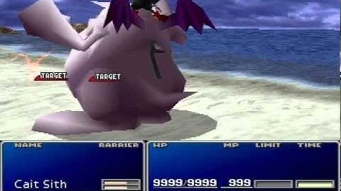 Final Fantasy VII Cait Sith Limit Break Transform