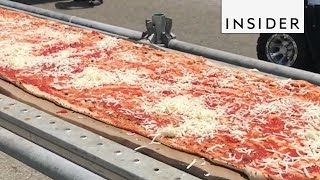 World's Longest Pizza