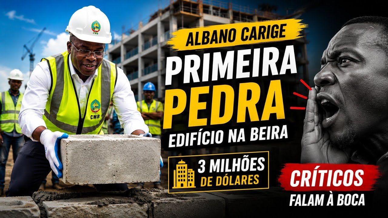 ALBANO CARIGE FAZ O MAIOR INVESTIMENTO NA CIDADE DA BEIRA