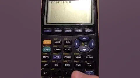 Solving matrices on the calculator using rref (reduced row echelon) form