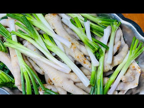 Chân gà hấp