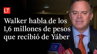 Trama Bielorrusa: Senador Walker habla de los 1,6 millones de pesos que recibió de Sergio Yáber