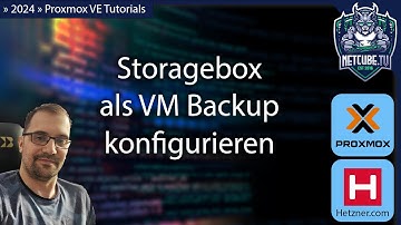 [Proxmox VE] Storagebox als VM Backup Konfigurieren [Hetzner][WQHD-HQ-GER]
