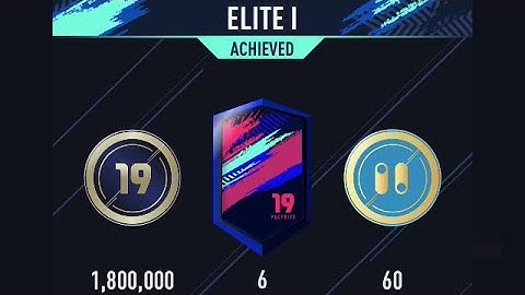 Pacybits Fut 19: OMG HUGE ELITE I DBC + ELITE I BADGE + LEVEL 13 REWARD PACK OPENING!!
