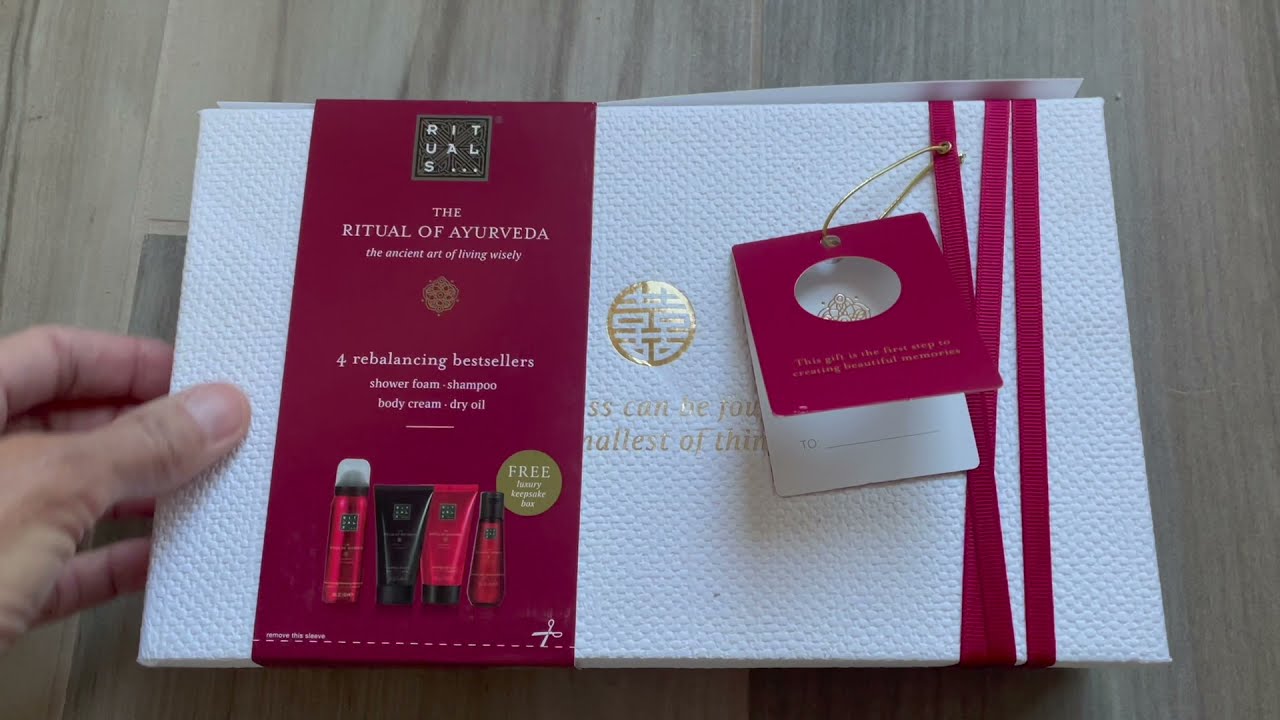 Coffret cadeau M The Ritual of Ayurveda RITUALS