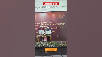 POS Indonesia Menjalin Kerjasama Dengan KPU RI Untuk Mendistribusikan Logistik Pemilu #shorts