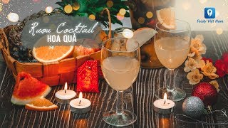 Top 8 cách làm rượu cocktail hoa quả mới nhất năm 2022