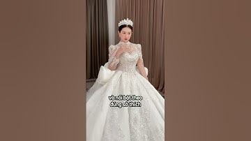 Đố bạn biết, cô dâu nên mặc bao nhiêu váy cưới trong ngày cưới? #shorts #vaycuoi