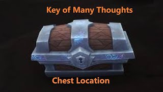 WoW 9.1 - Where to find Chest of Many Thoughts - Key & Chest Location!