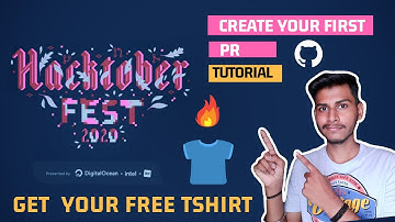 Make Your First PR in HacktoberFest 2020 🔥 | Free Tshirt on 4PRs 👕| Pull Request in HacktoberFest