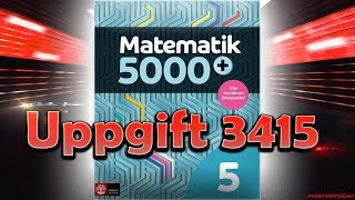 Matematik 5000+ 5 Uppgift 3415