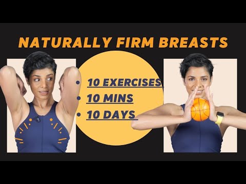 10 Minute Chest Workout  10 Breast Lift Exercises That Work! 