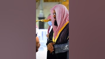 سعود الشريم اواخر سورة الانعام ، ماشاء الله الصوت 🥺♥️