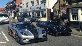 Exclusive 2X Koenigsegg One1S Driving - Full Video