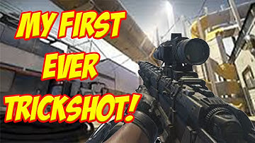 Trickshotting on Bots #1 - My First ever trickshot on advanced warfare!!!